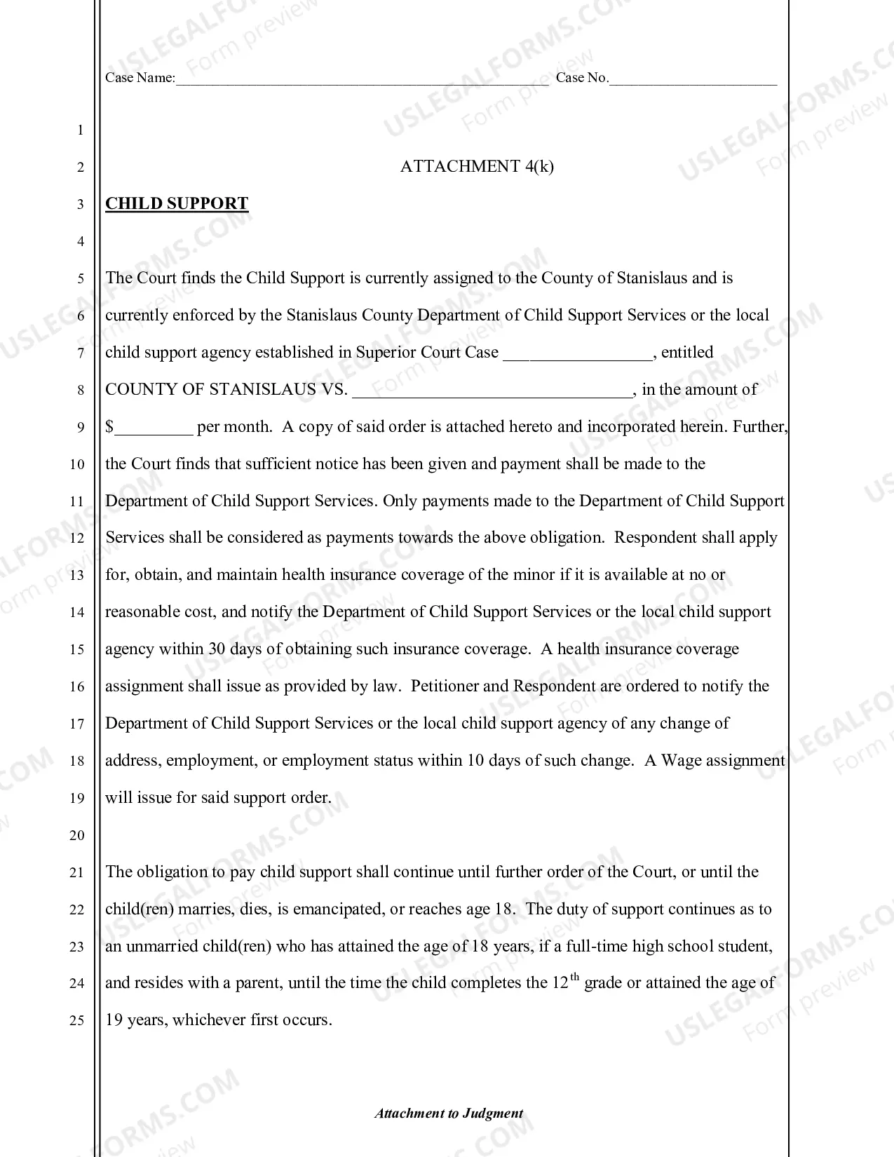 Preview Attachment To Judgments