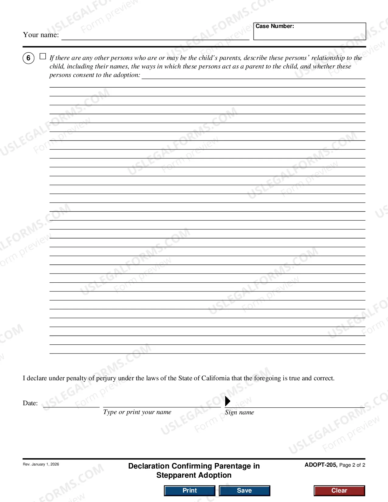 Preview Consent To Adoption By Parent In-Outside California Giving Custody