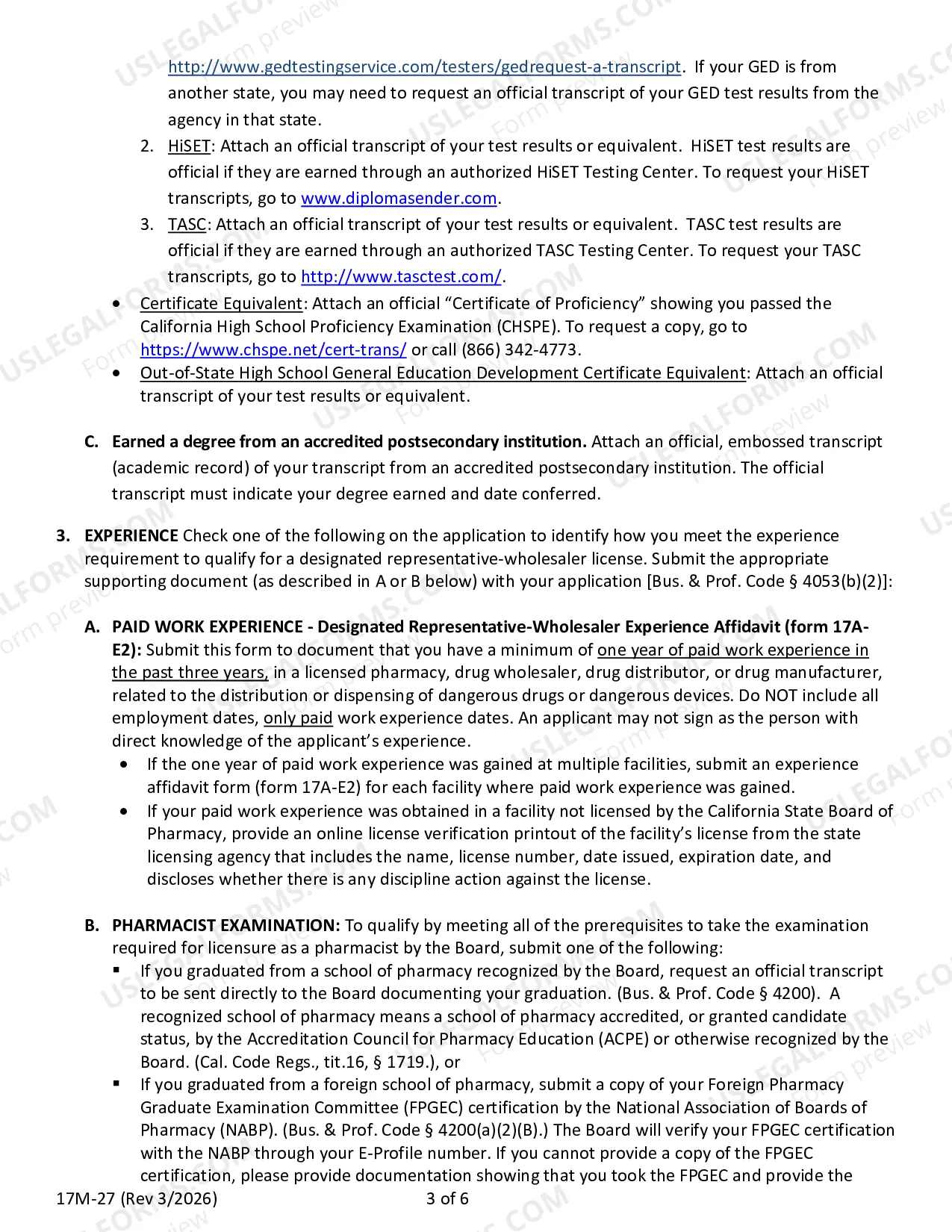 Preview Designated Representative Requirements And Application (Instructions)
