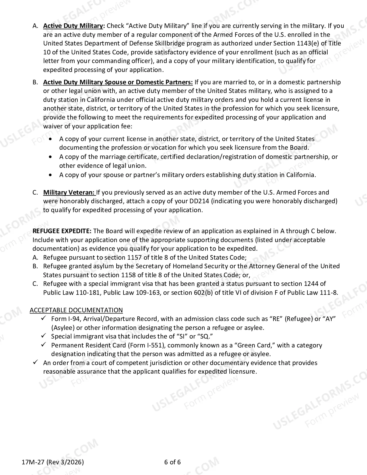 Preview Designated Representative Requirements And Application (Instructions)