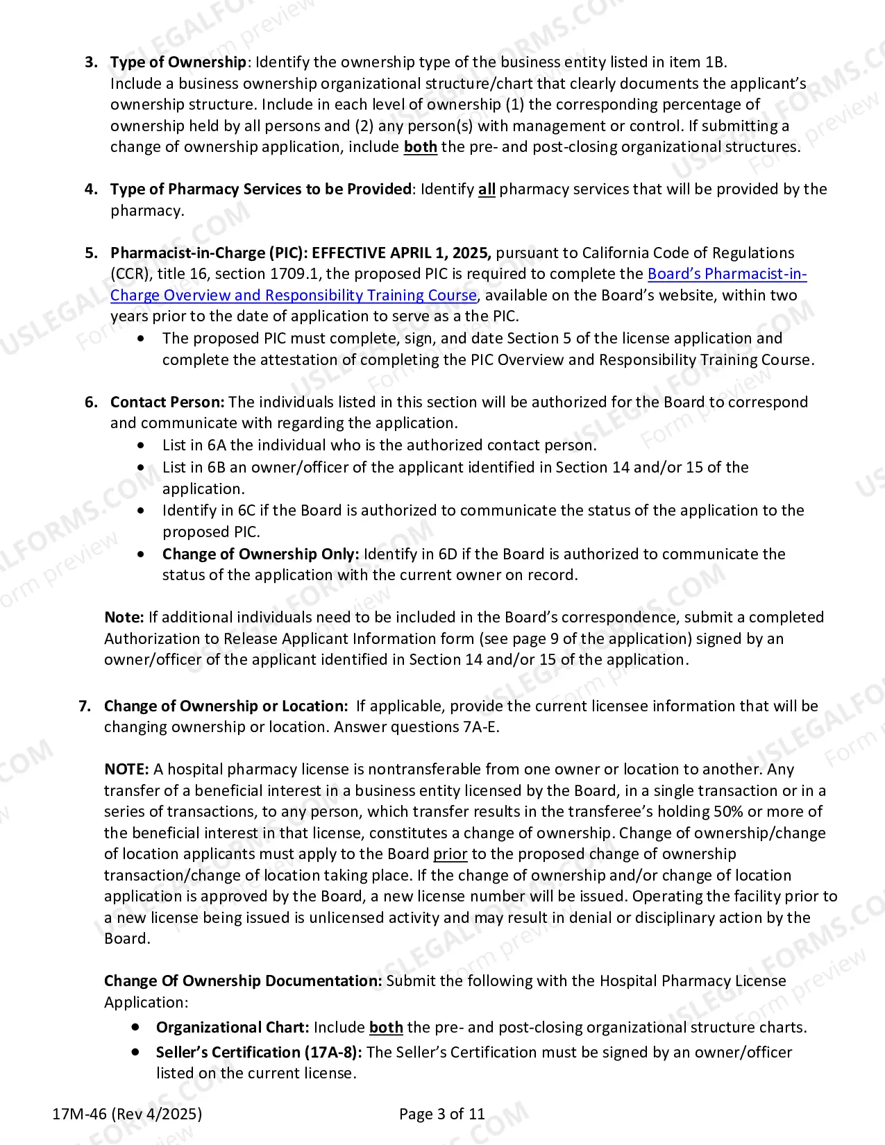 Preview Instructions For Filing A Hospital Application
