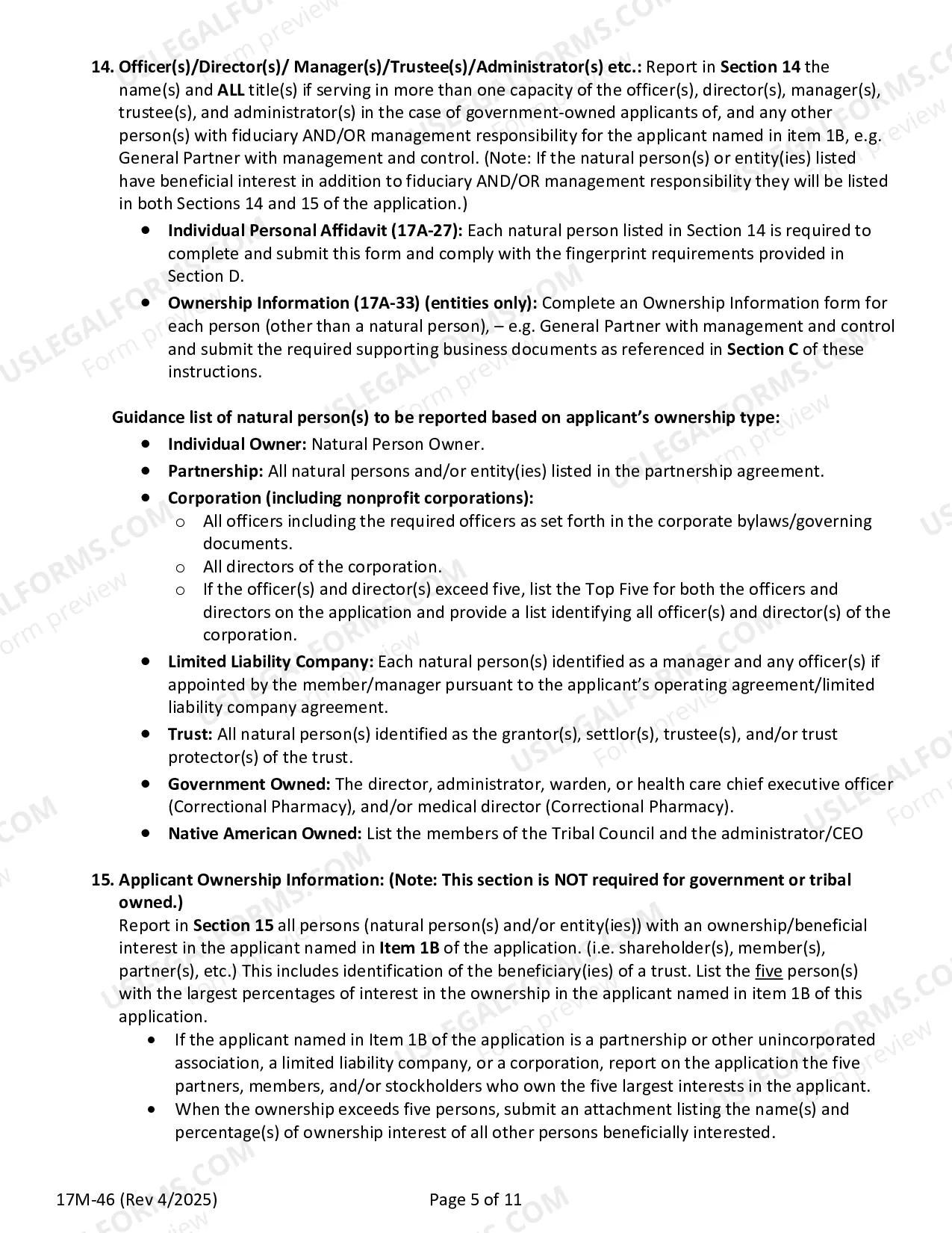 Preview Instructions For Filing A Hospital Application