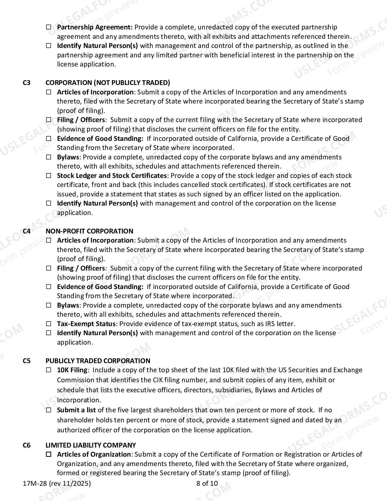 Preview Requirements For Filing A Clinic Permit Application