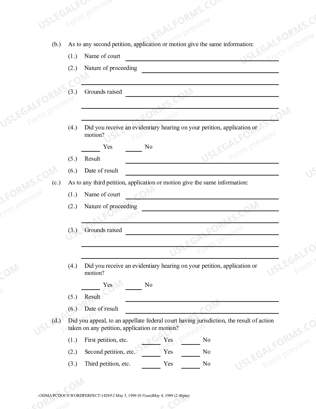Preview Motion To Vacate Set Aside Or Correct Sentence By A Person In Federal Custody