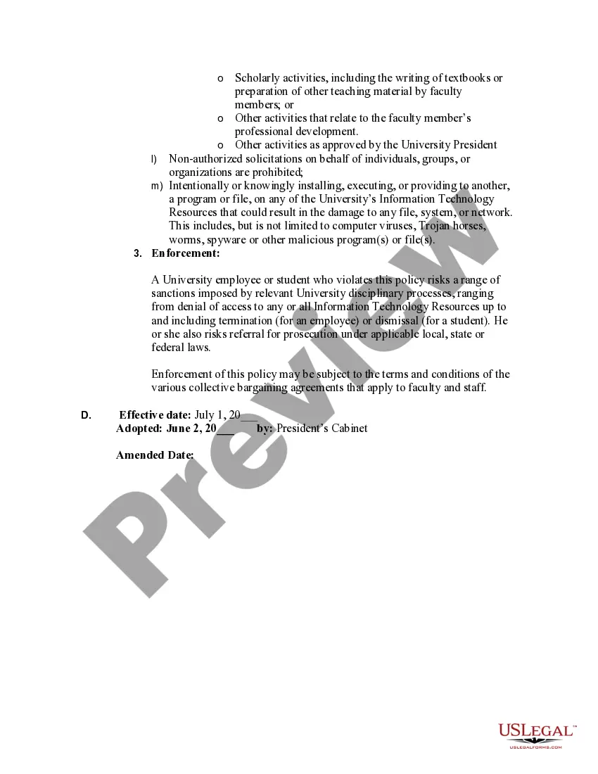 Preview Acceptable Use Policy