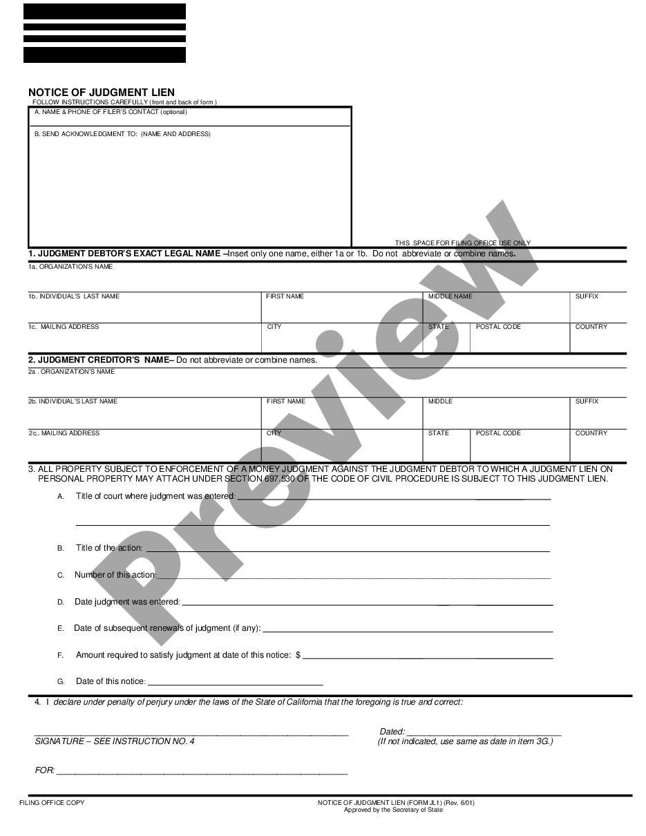 california-jl-1-notice-of-judgment-lien-and-addendum-us-legal-forms