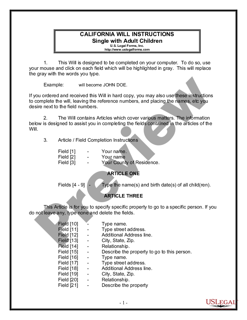 california-legal-last-will-and-testament-form-for-single-person-with