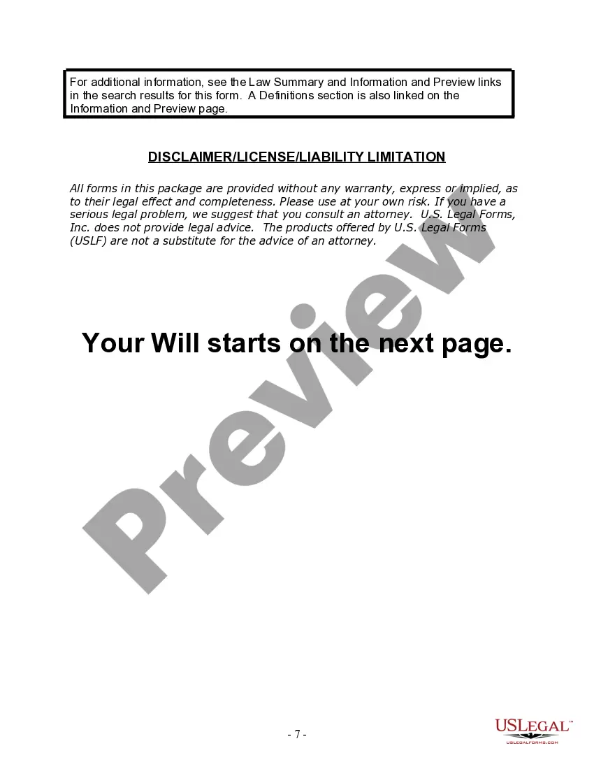 Get Last Will and Testament for Domestic Partner with Adult Children from Prior Marriage Preview Last Will and Testament for Domestic Partner with Adult Children from Prior Marriage