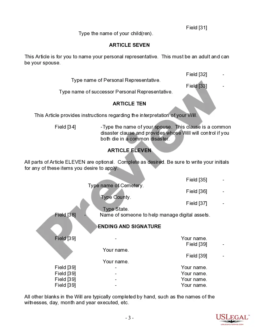 Preview Mutual Wills Package with Last Wills and Testaments for Married Couple with Adult Children