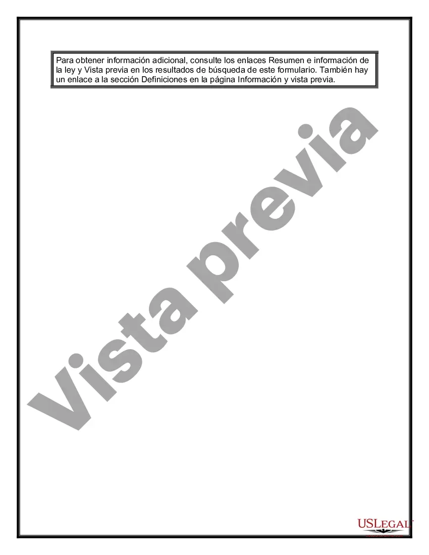 Preview Último testamento legal y formulario de testamento con todos los bienes en fideicomiso llamado testamento invertido