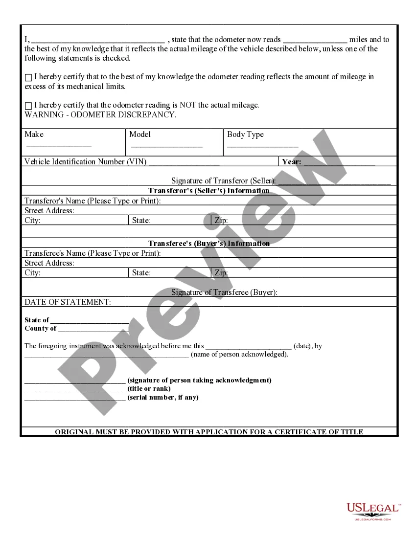 Get Bill of Sale for Automobile or Vehicle including Odometer Statement and Promissory Note Preview Bill of Sale for Automobile or Vehicle including Odometer Statement and Promissory Note