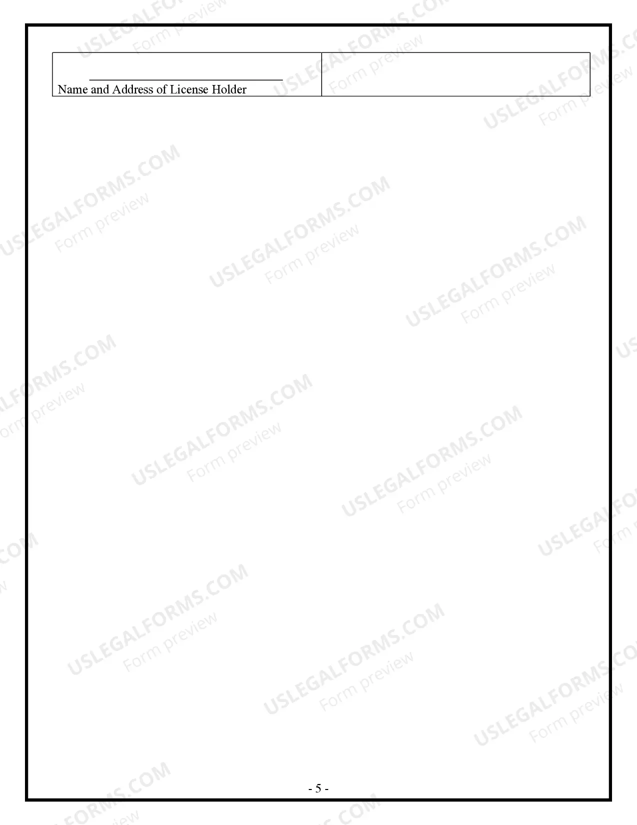 Preview Excavator Contract for Contractor