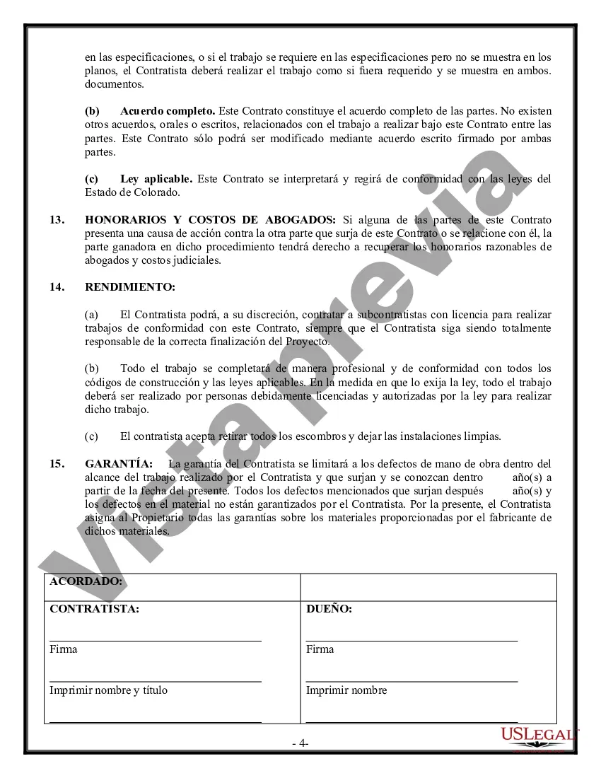 Preview Contrato de revestimiento para contratista