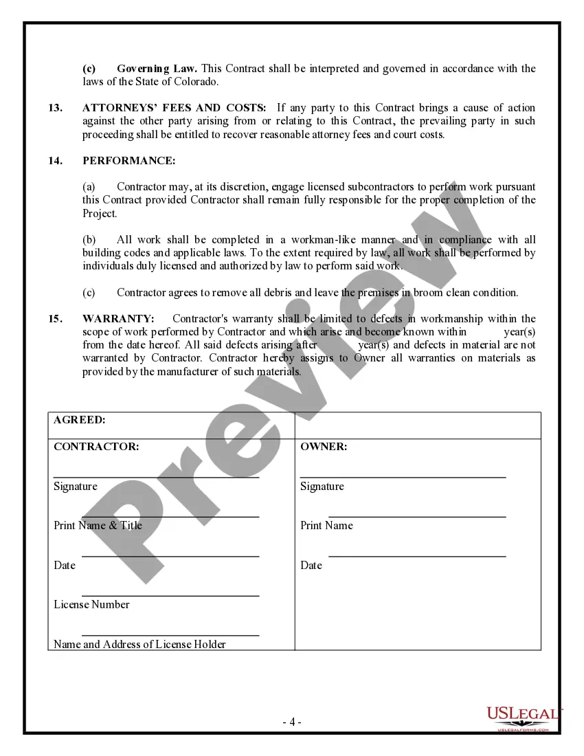 Get Siding Contract for Contractor Preview Siding Contract for Contractor