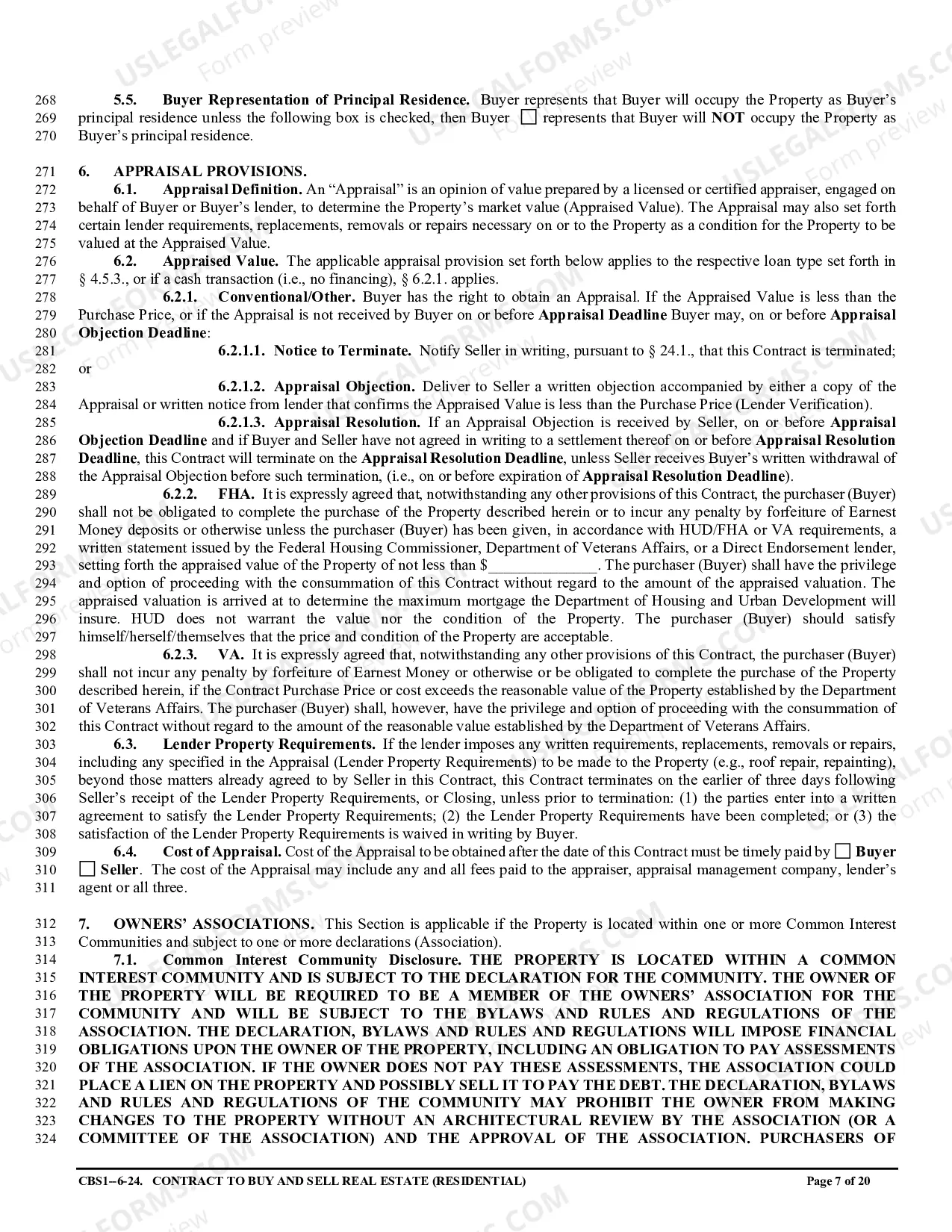 Preview Contract for Sale and Purchase of Real Estate with No Broker for Residential Home Sale Agreement
