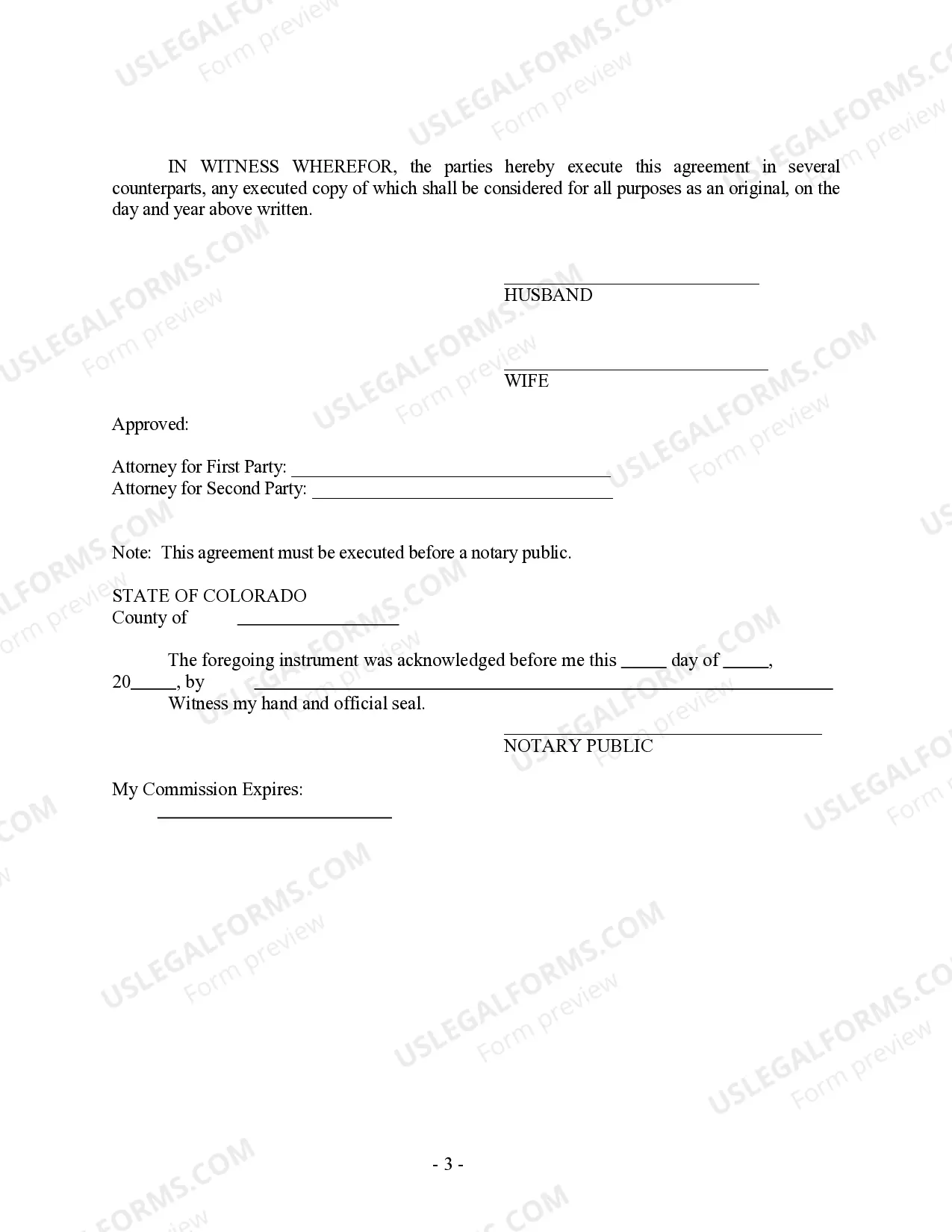 Preview Amendment to Prenuptial or Premarital Agreement