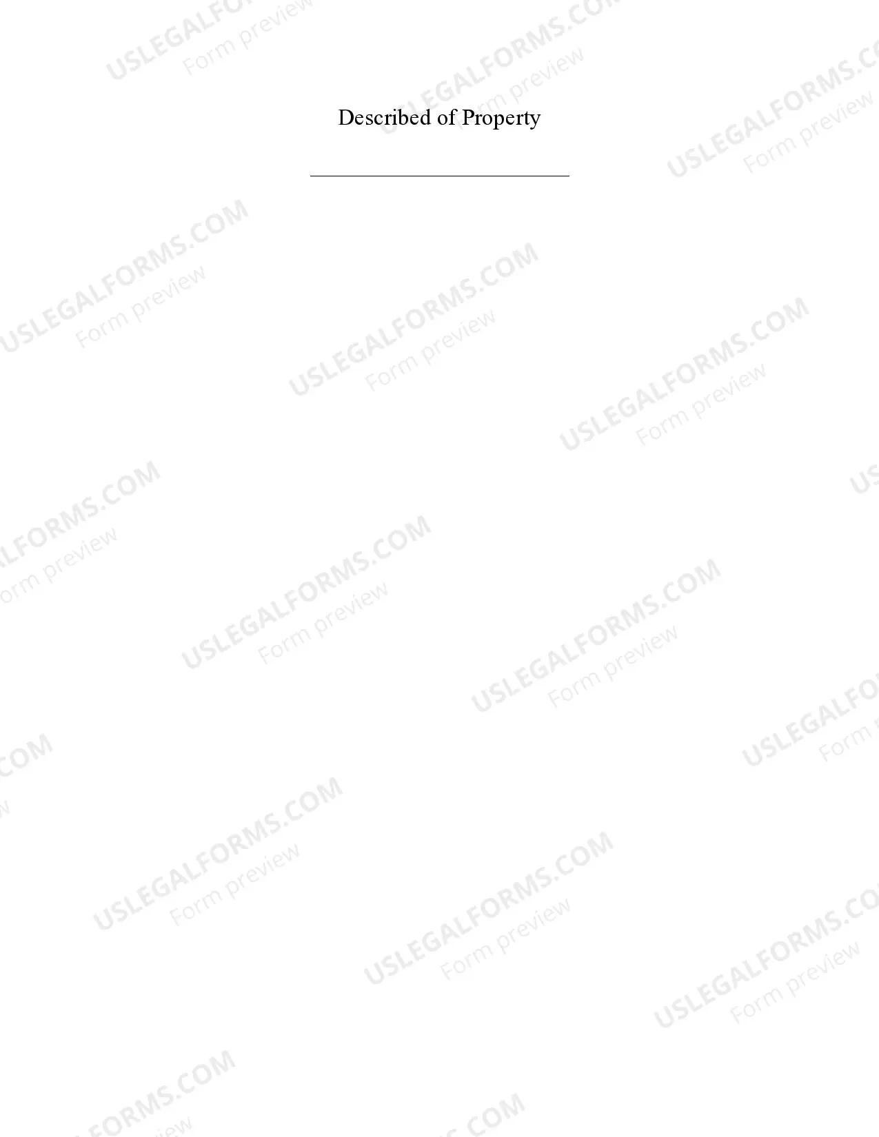 Preview Option to Purchase Real Estate