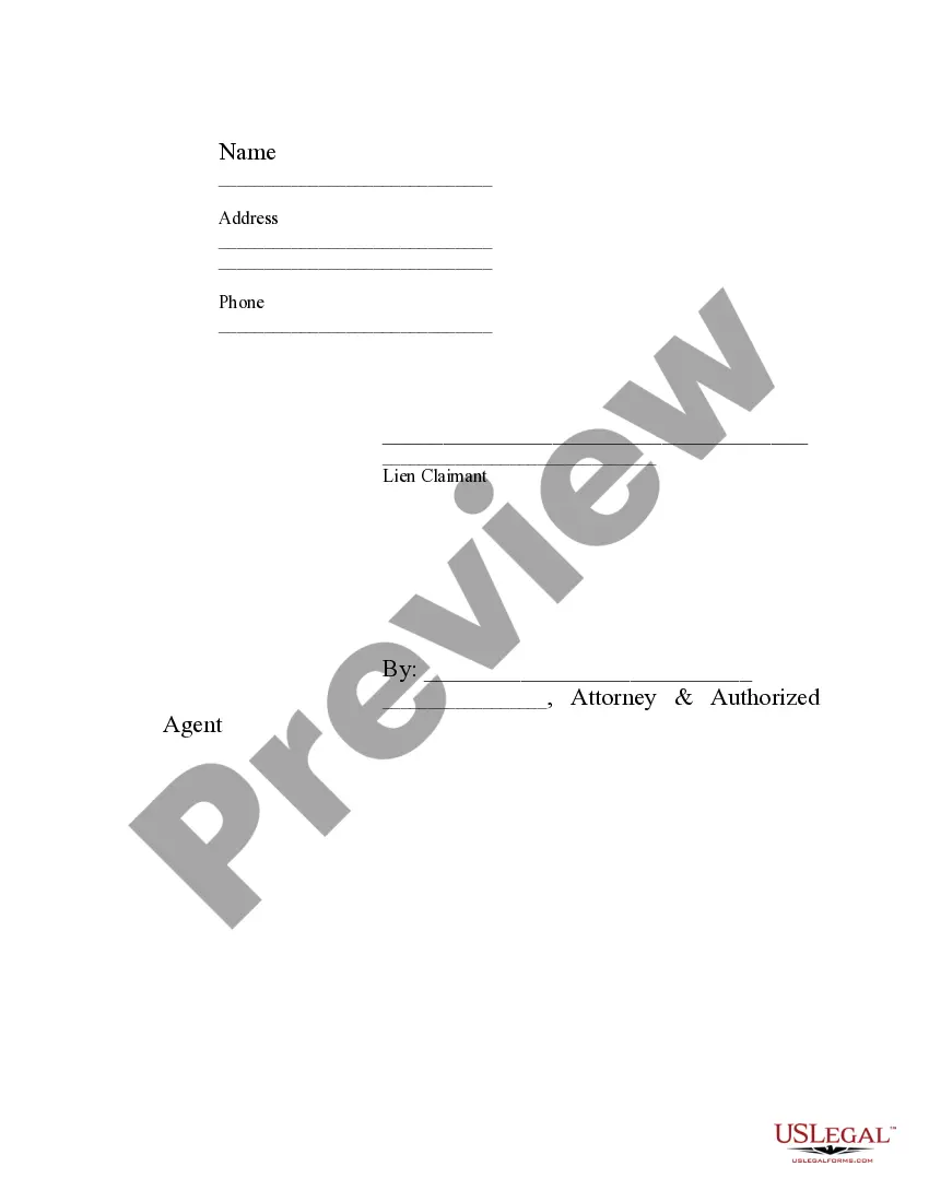 Preview Notice of Extending Time to File Lien Statement