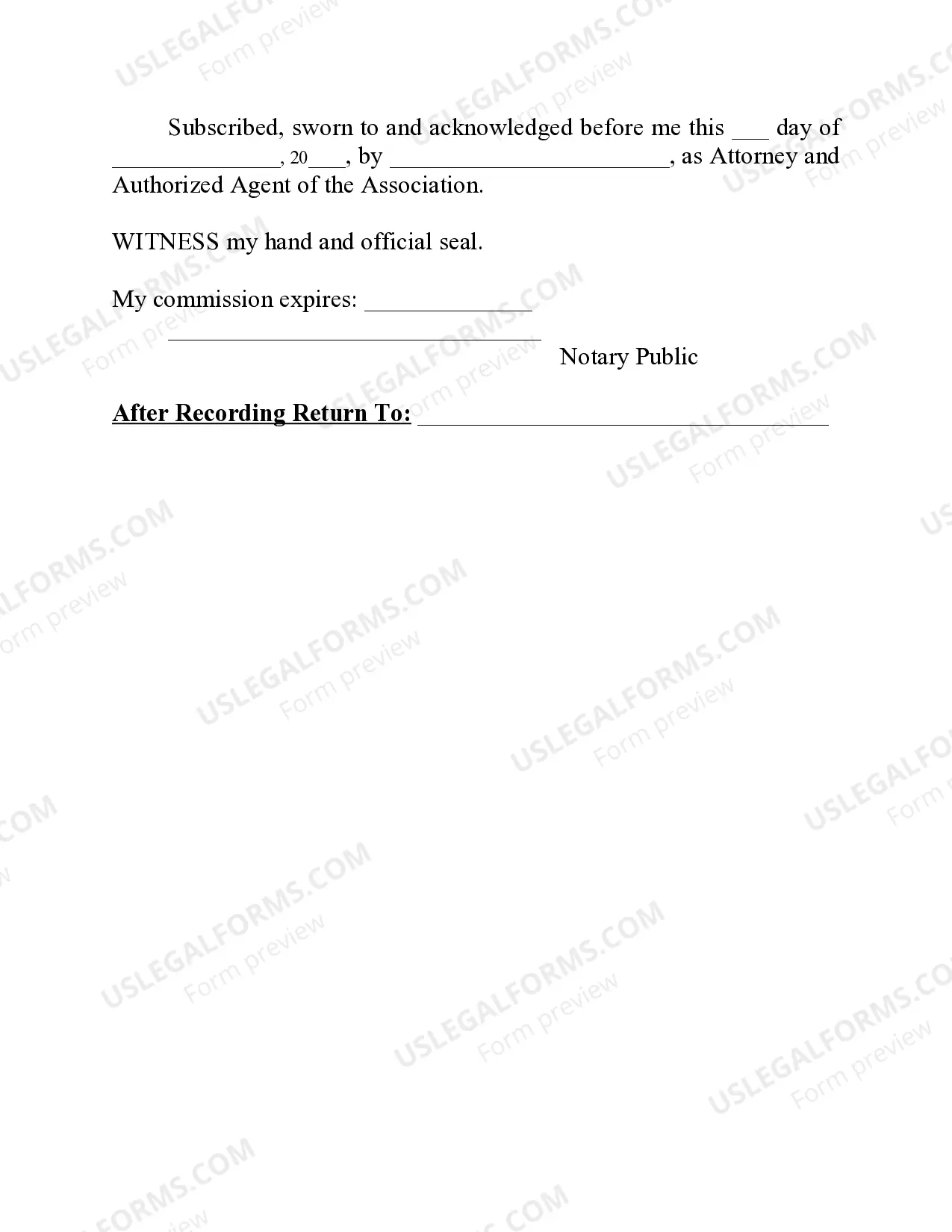 Preview Notice of Covenant Violation