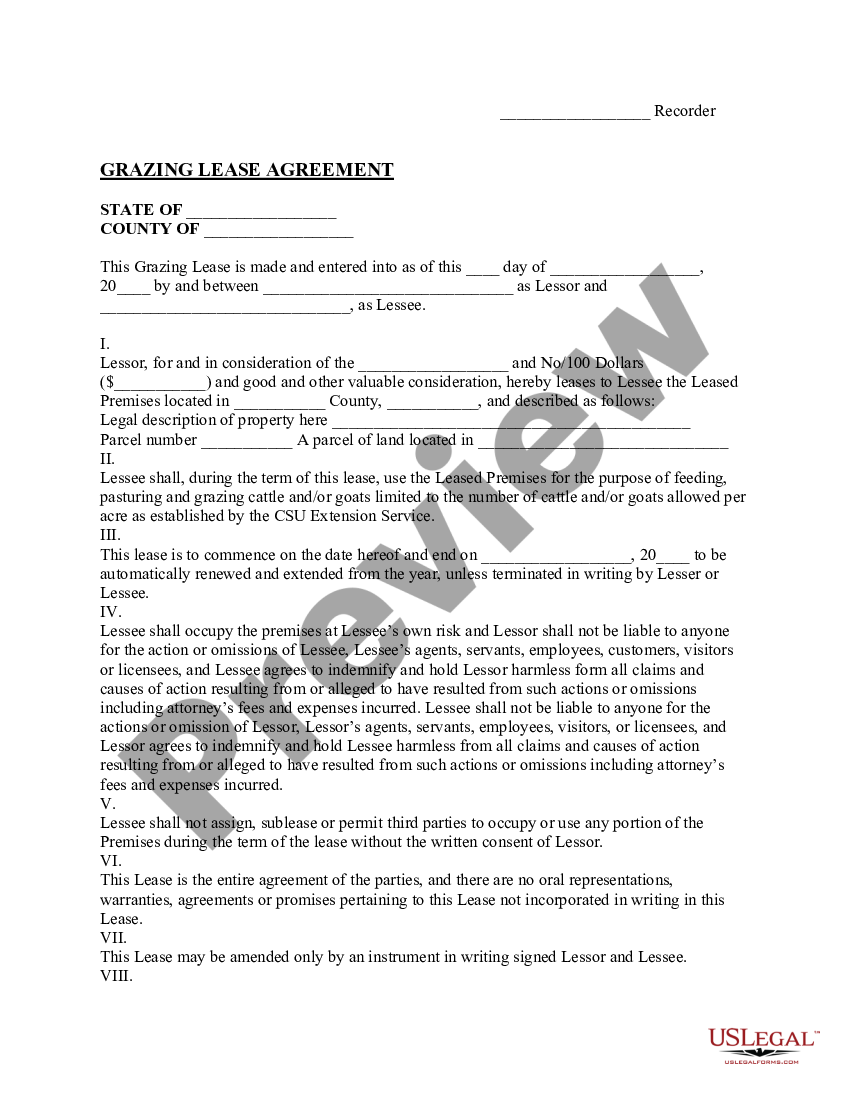 colorado-springs-colorado-grazing-lease-agreement-us-legal-forms