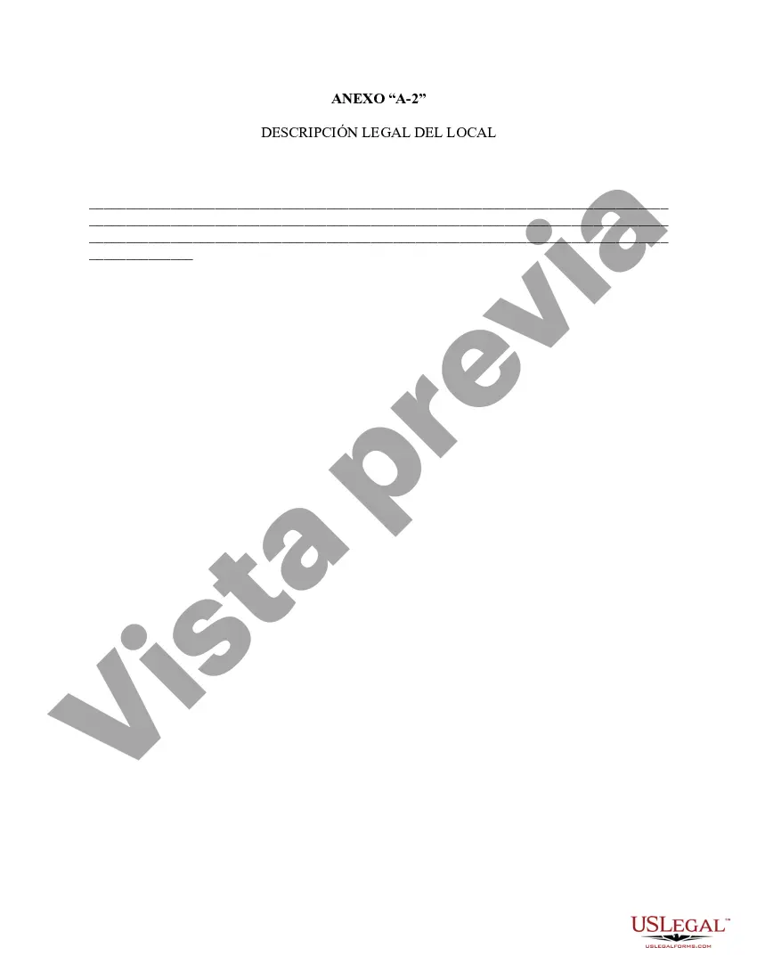 Preview Memorándum de Arrendamiento - Centro Comercial