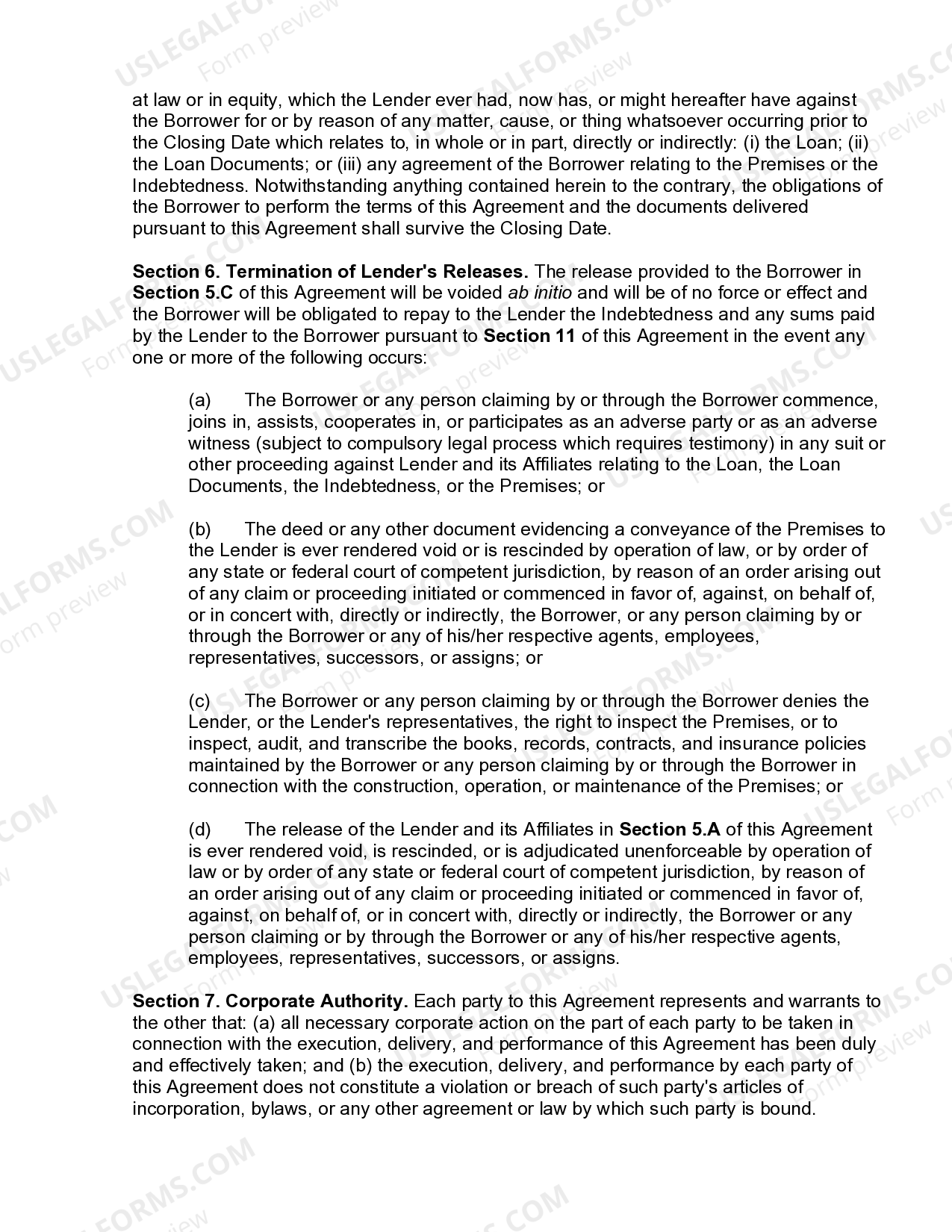 Colorado Springs Colorado Deed in Lieu of Foreclosure Agreement US