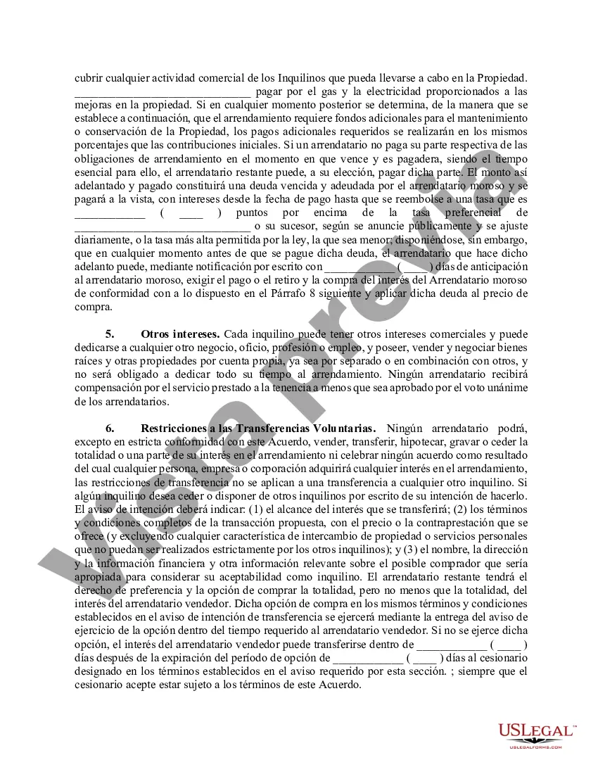 Preview Tenencia en Acuerdo Común