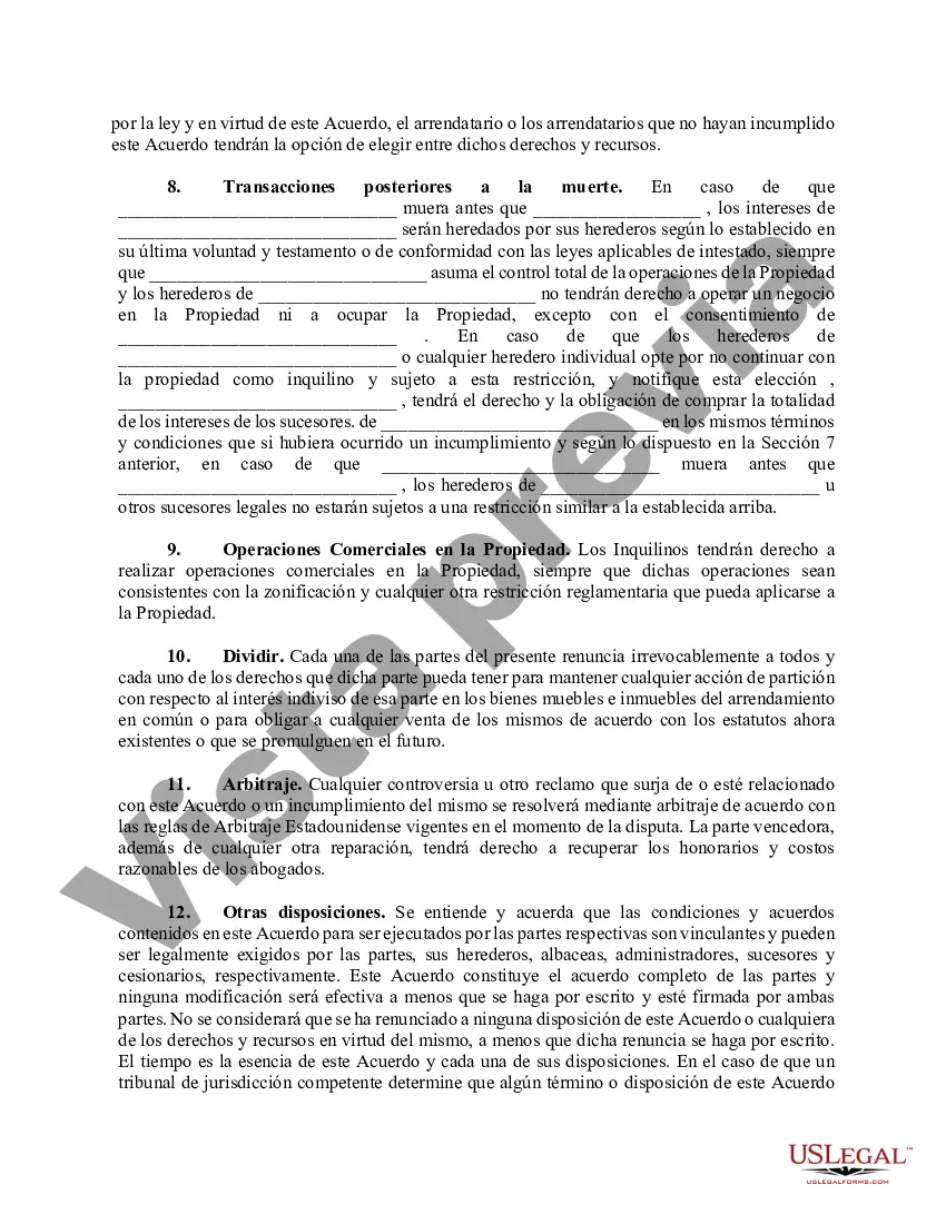 Preview Tenencia en Acuerdo Común