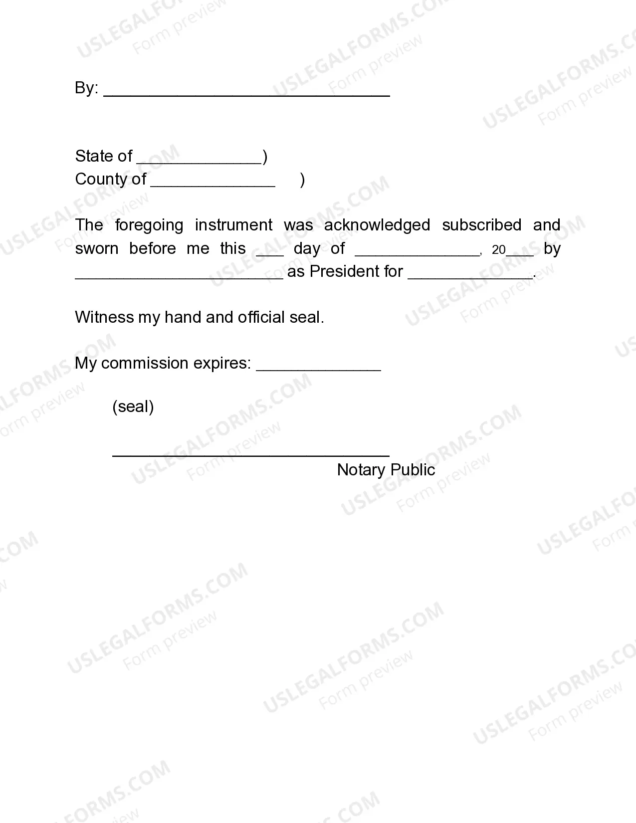 Preview Mechanic Lien Subordination Agreement