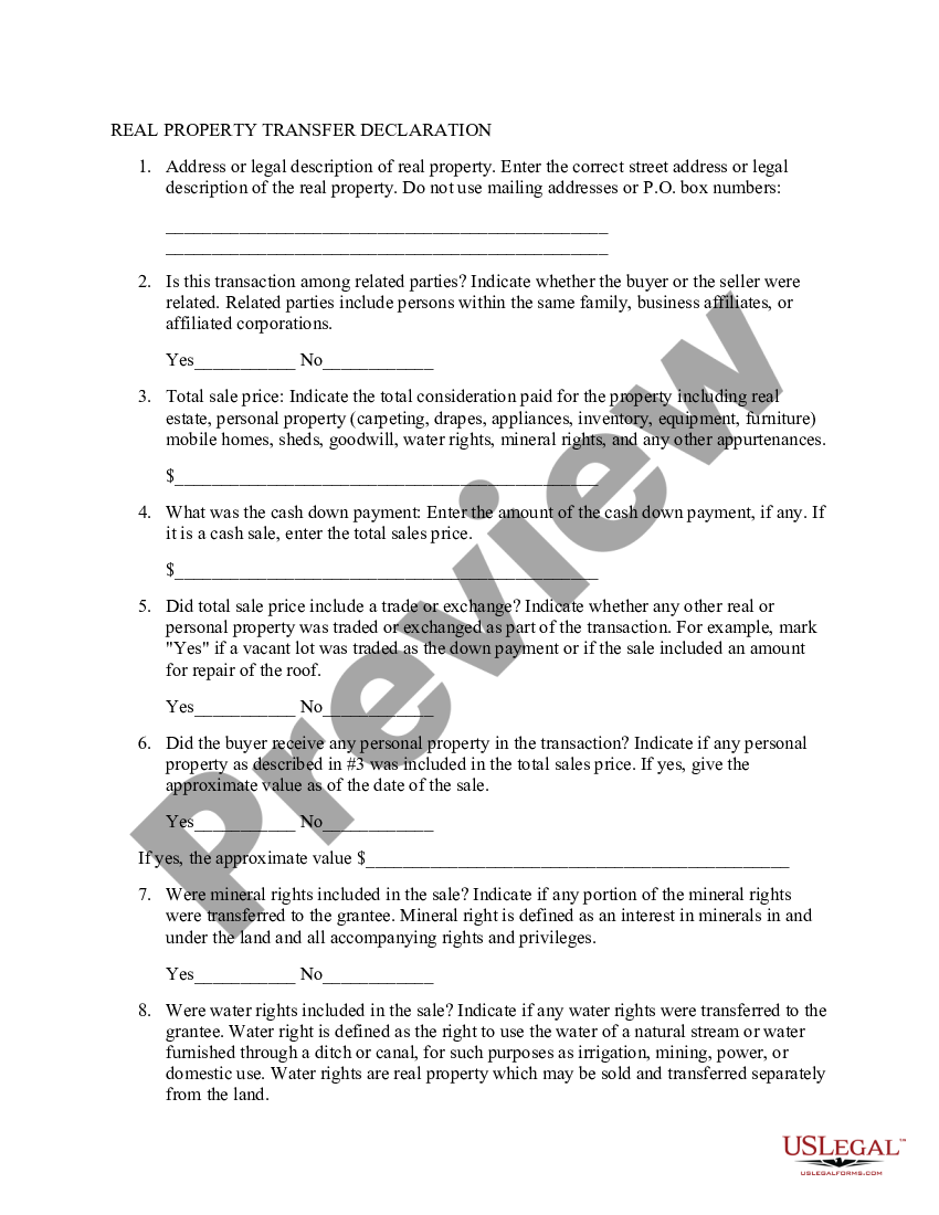 colorado conveyance of real property