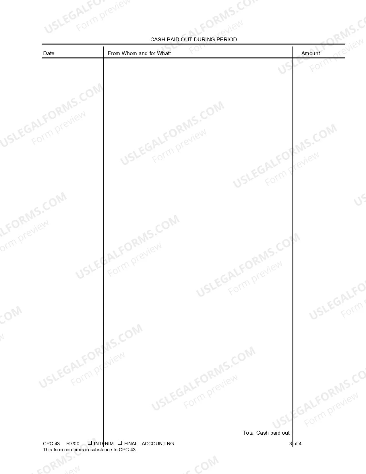 Preview Interim - Final Accounting