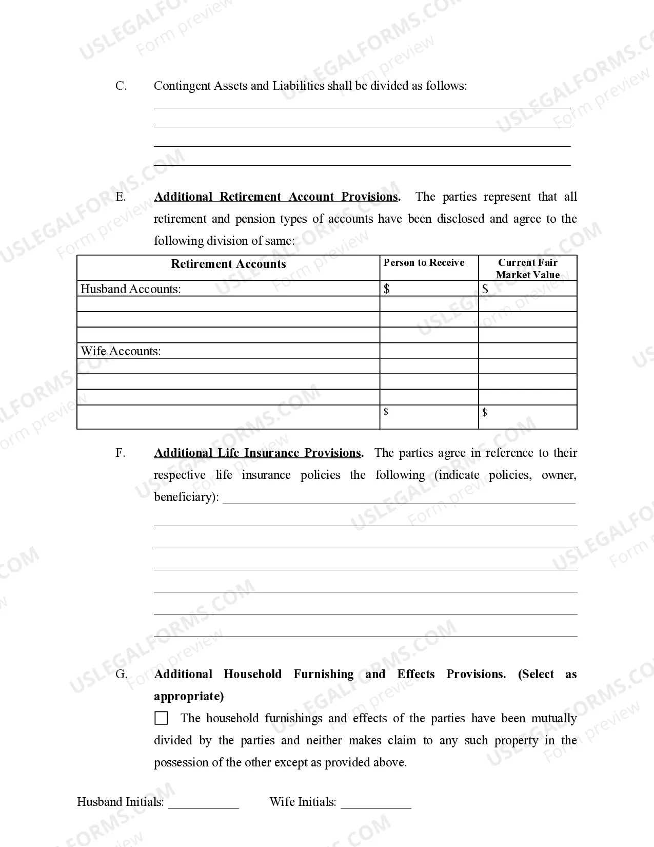 Preview Legal Separation and Property Settlement Agreement with Adult Children - Marital - Parties May have Joint Property or Debts - Effective Immediately