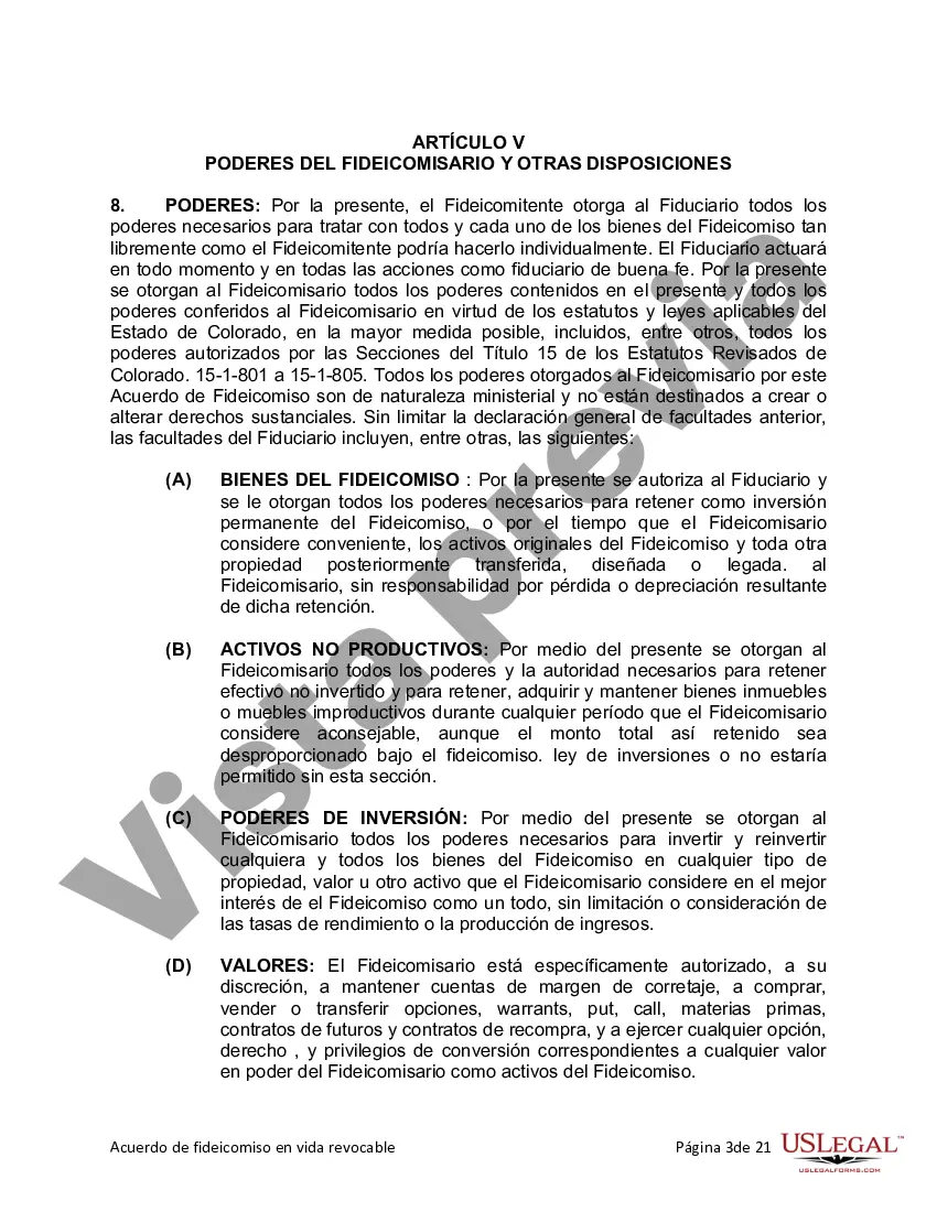 Preview Fideicomiso en vida para esposo y esposa con hijos menores o adultos