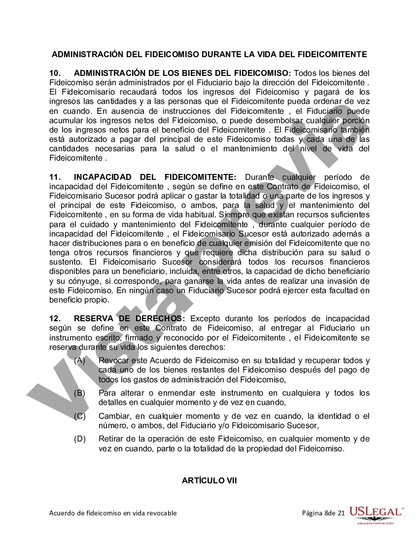Preview Fideicomiso en vida para esposo y esposa con hijos menores o adultos