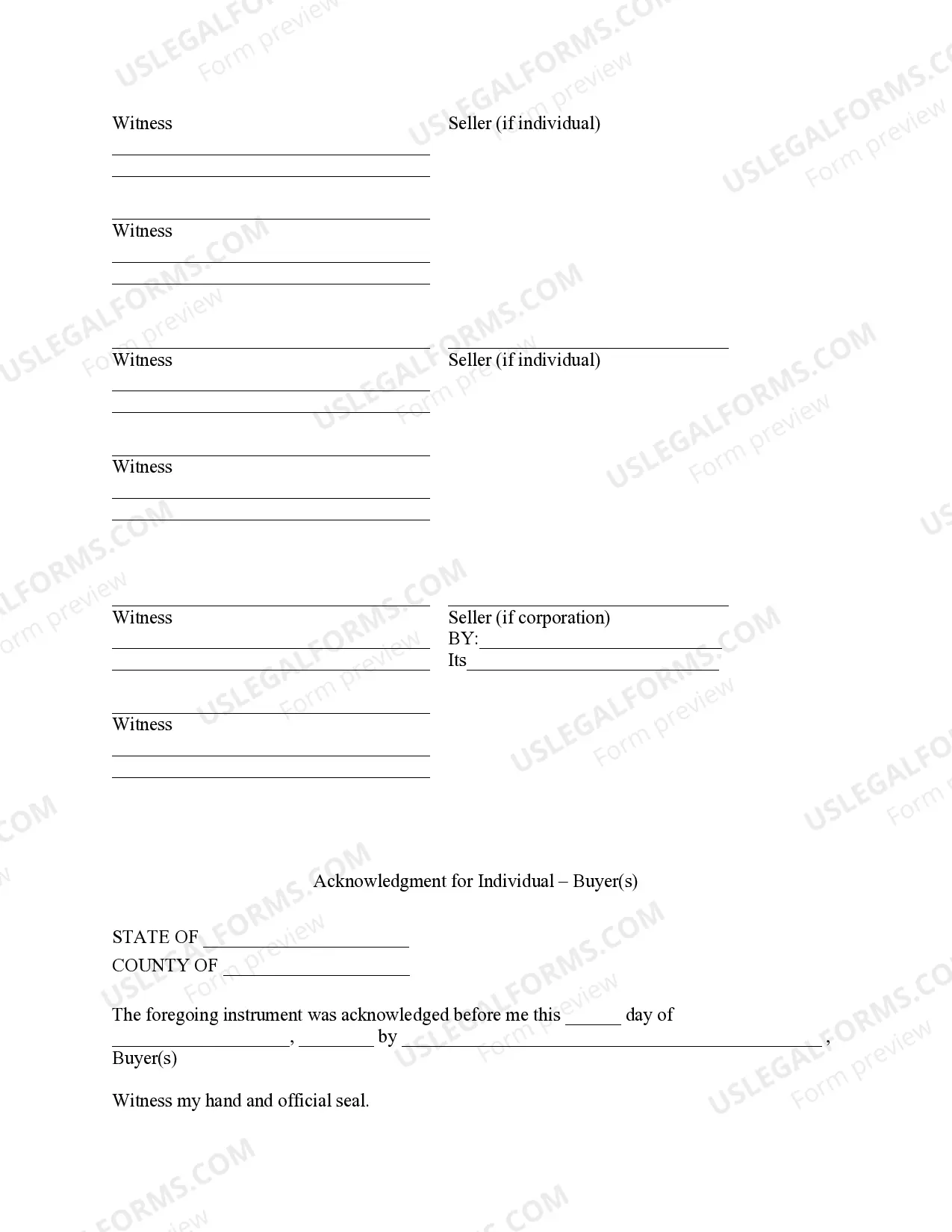 Preview Colorado Forest Products Timber Sale Contract