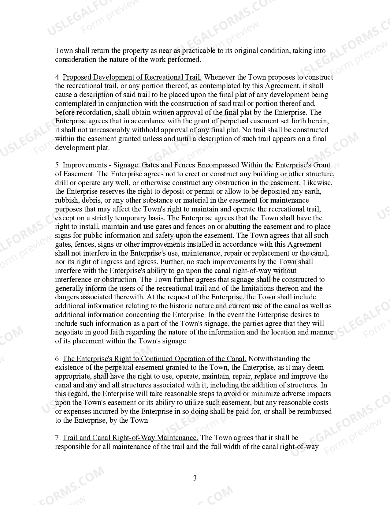 Perpetual Easement For Ingress And Egress | US Legal Forms