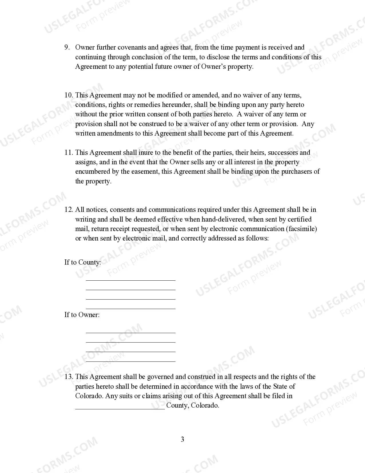 Preview Temporary Construction Easement Agreement