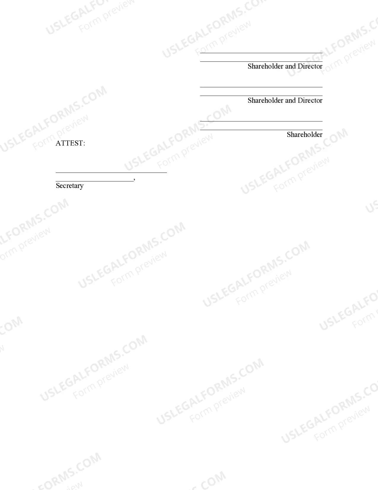 Preview Minutes for Organizational Meeting