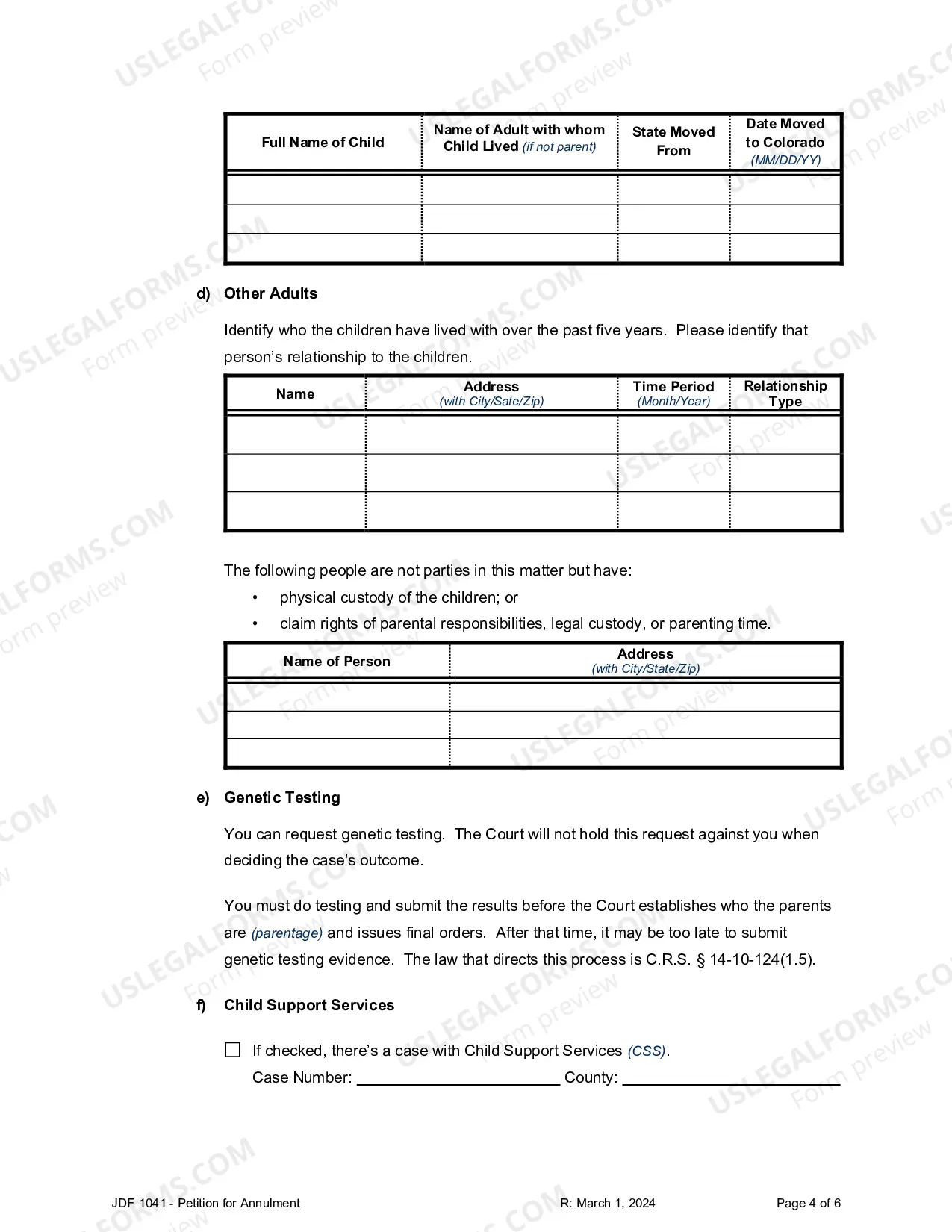 Preview Petition for Annulment - Invalidity