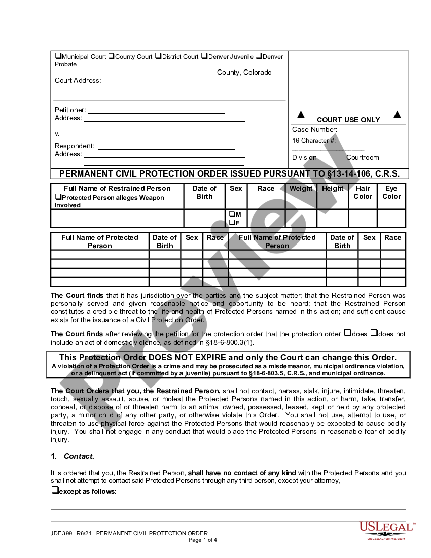 restraining-order-for-emotional-abuse-colorado-us-legal-forms