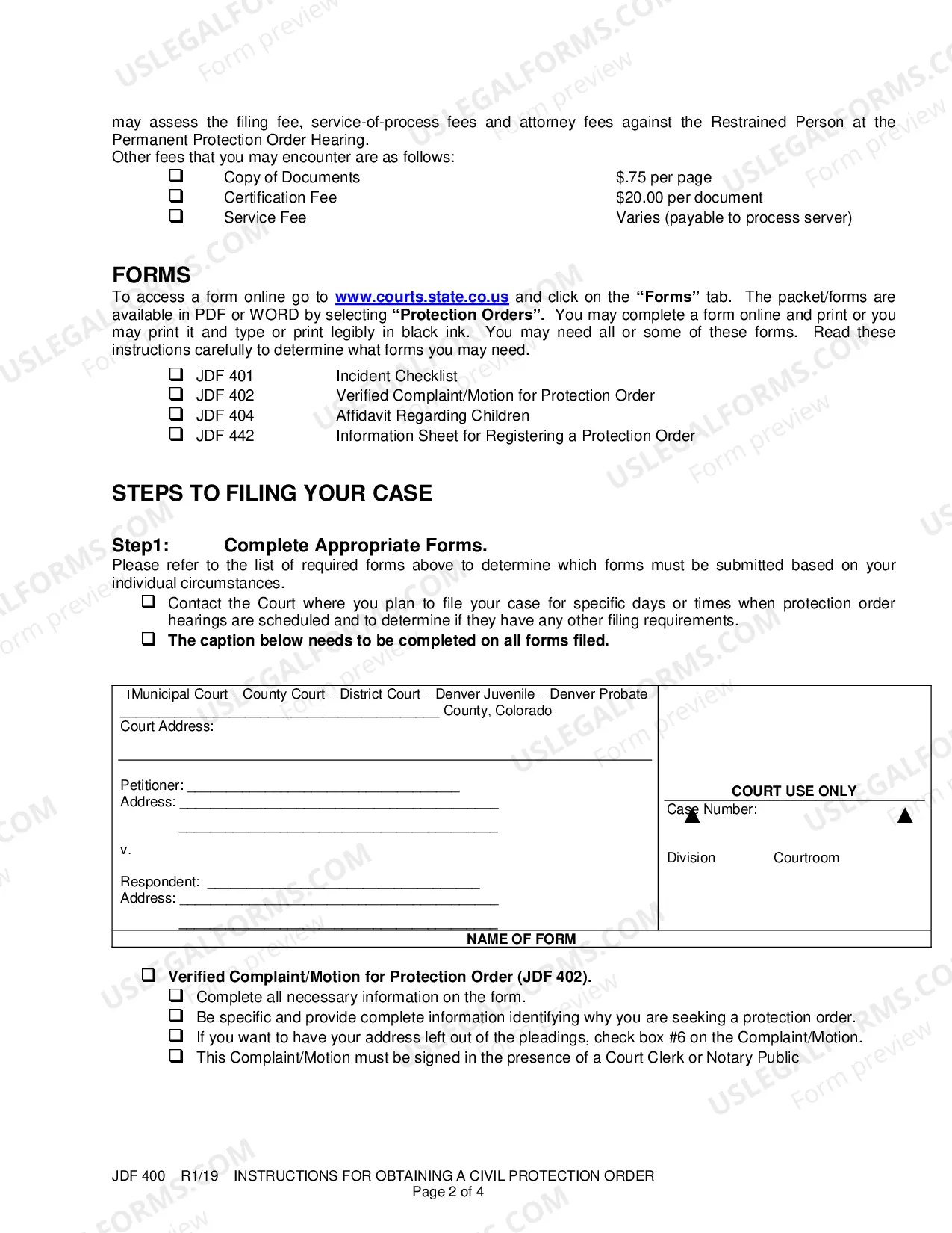 Preview How to Obtain a Protection Order