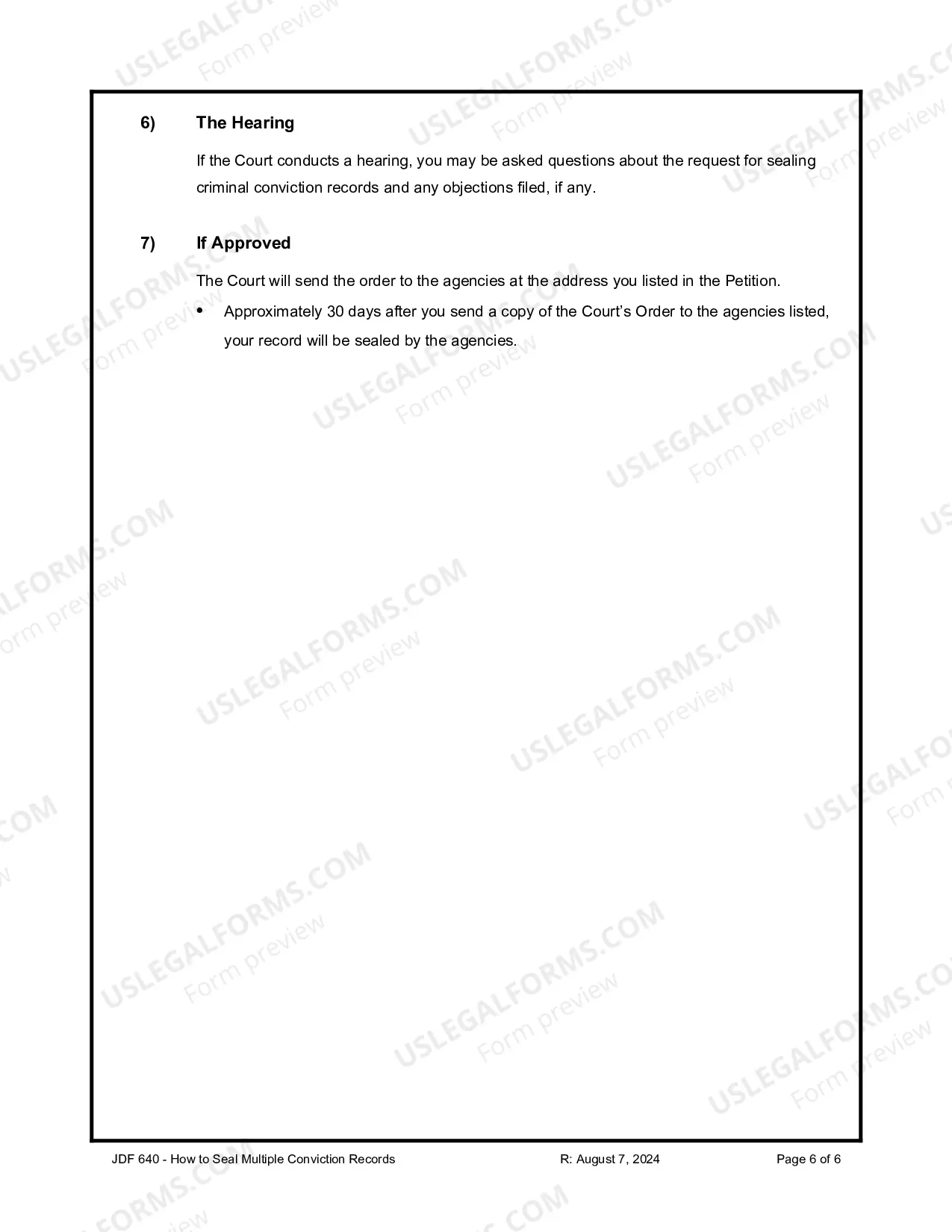 Preview How to Seal Multiple Conviction Records