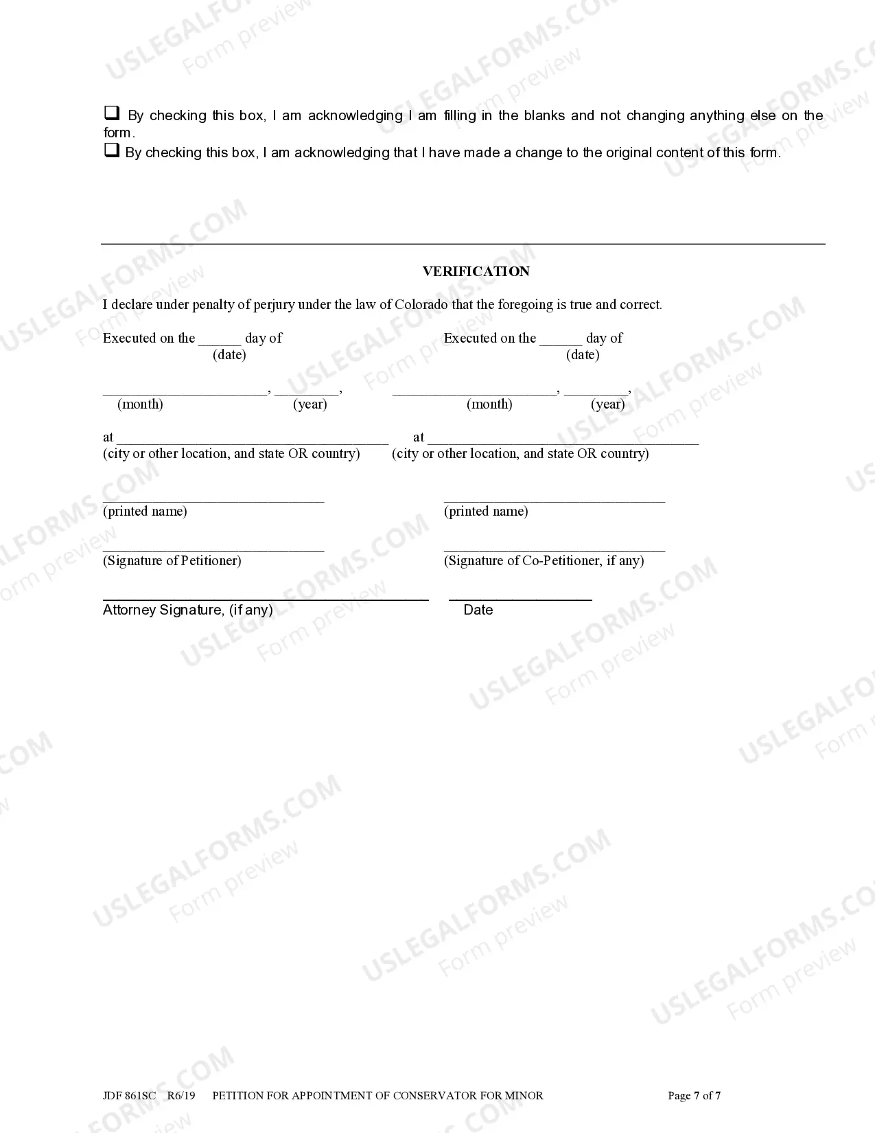Preview Petition For Appointment Of A Conservator - Minor