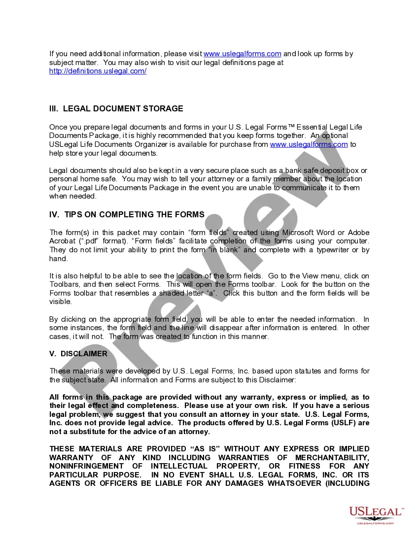 Get Colorado Life Documents Planning Package, including Will, Power of Attorney and Living Will Preview Colorado Life Documents Planning Package, including Will, Power of Attorney and Living Will