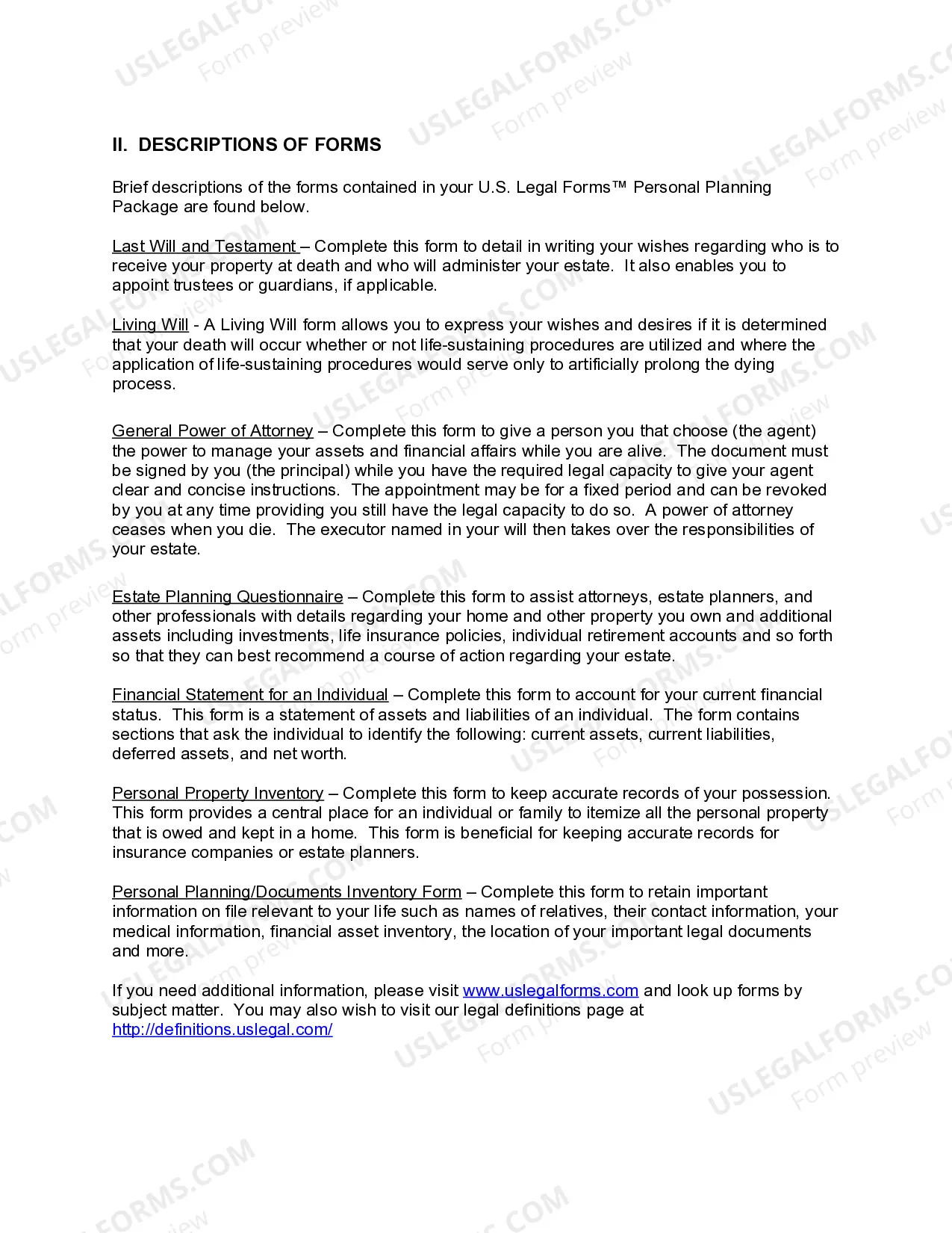 Preview Colorado Essential Legal Life Documents for Baby Boomers