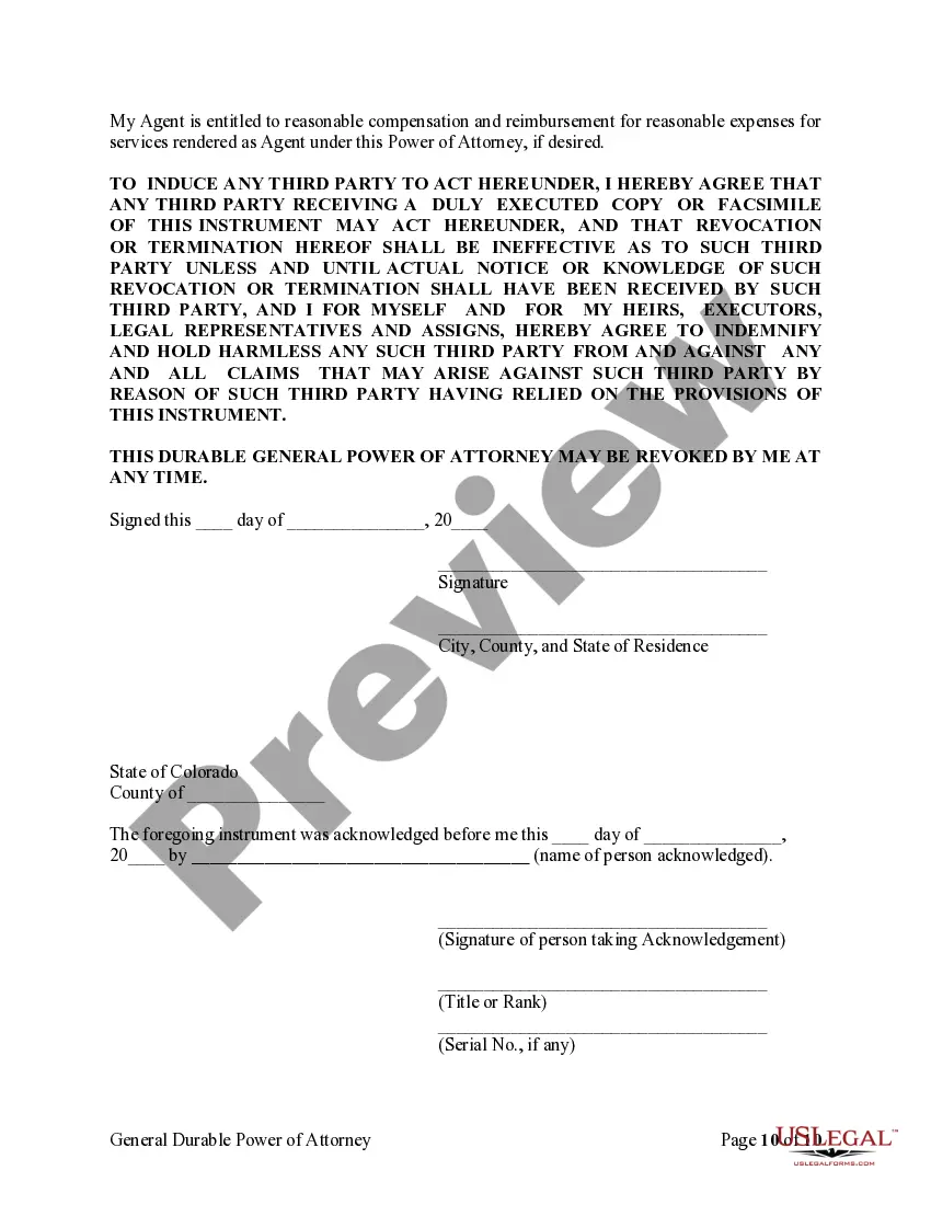 Get General Durable Power of Attorney for Property and Finances or Financial Effective upon Disability Preview General Durable Power of Attorney for Property and Finances or Financial Effective upon Disability