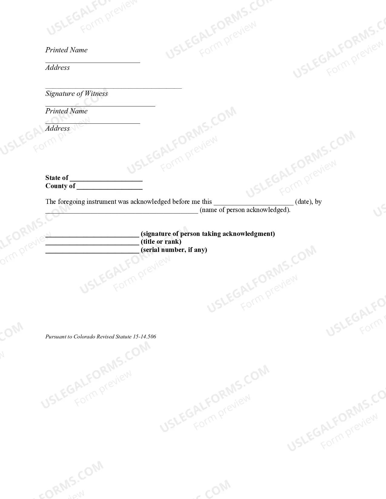 Preview Medical Durable Power of Attorney