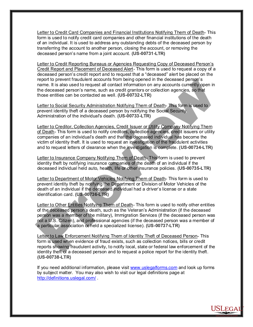 page 3 Protecting Deceased Persons from Identity Theft preview