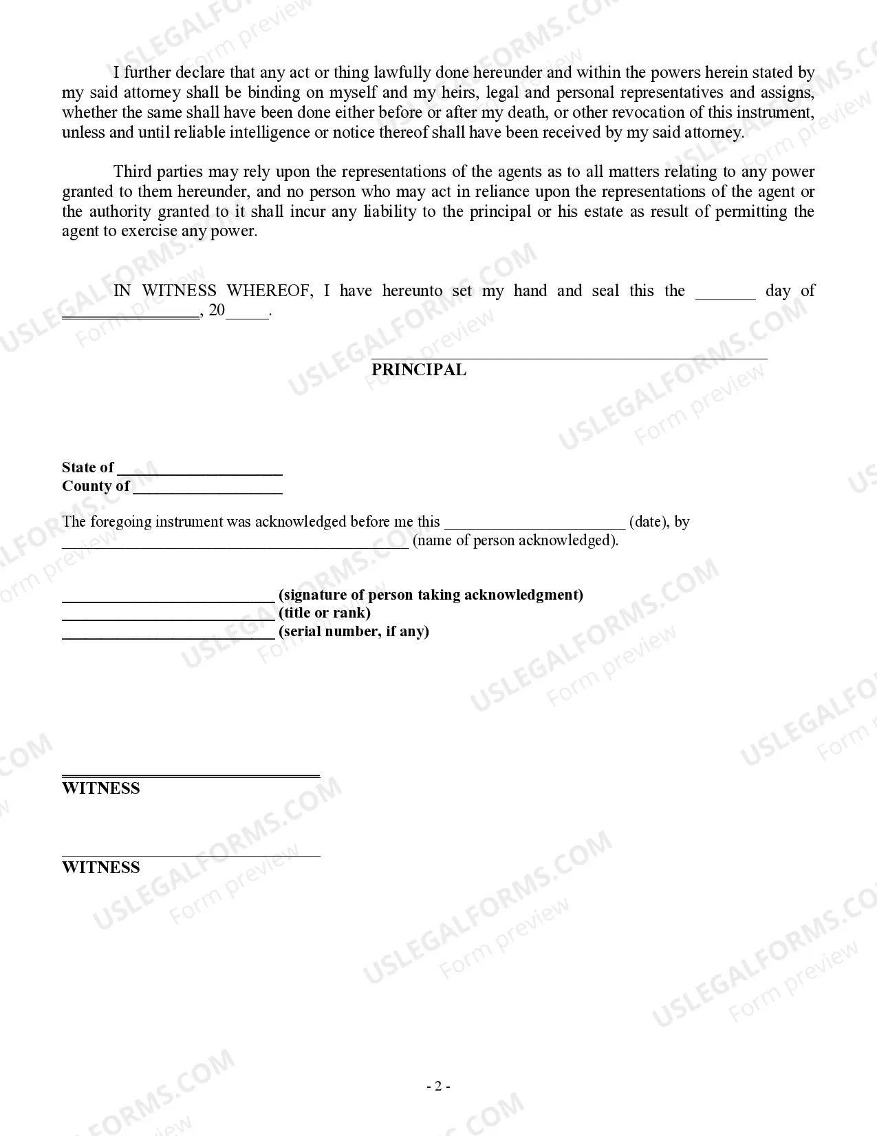 Preview Limited Power of Attorney for Stock Transactions and Corporate Powers