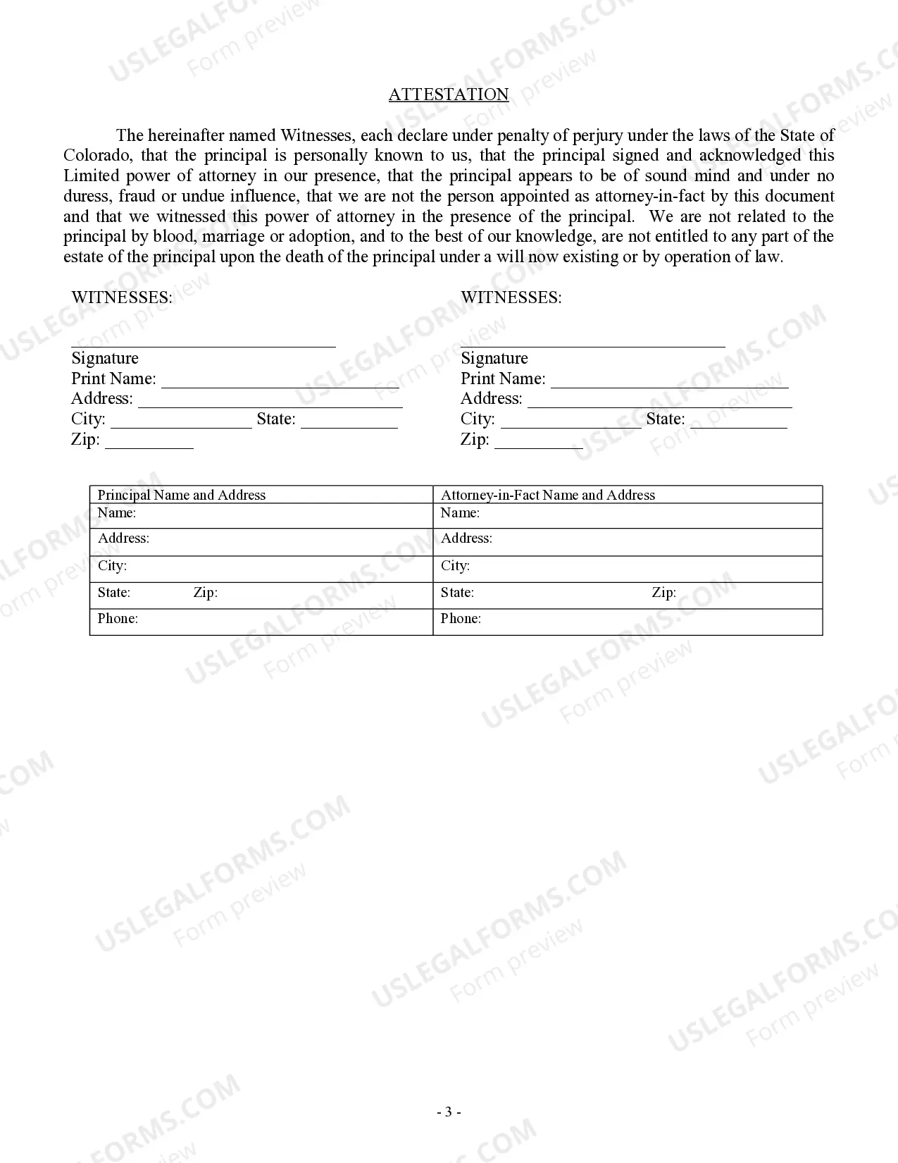 Preview Limited Power of Attorney for Stock Transactions and Corporate Powers